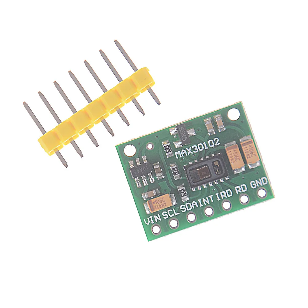 1 шт. MAx30100 зеленый низкая Мощность MAX30102 сердечного ритма Импульсный прорыв для