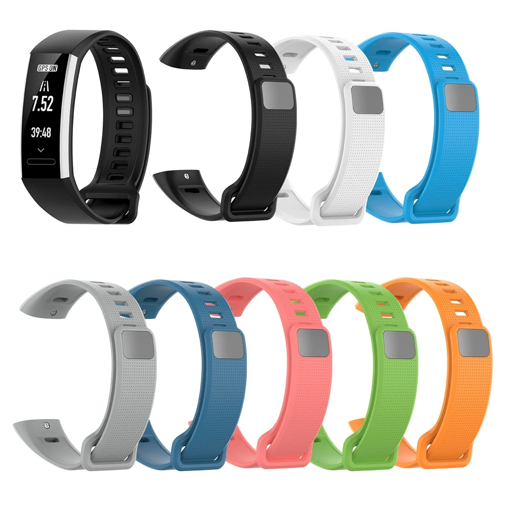 Сменный спортивный силиконовый ремешок для наручных часов Huawei Band 2 Pro |