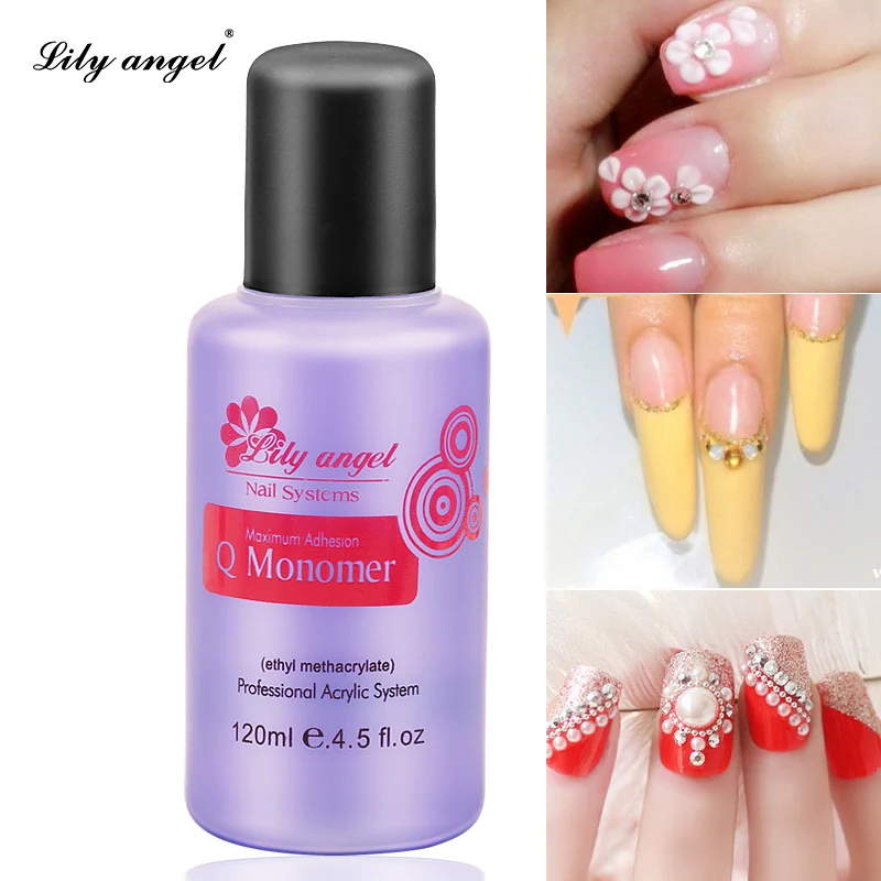 1 шт. 120 мл акриловый жидкий мономер акриловая пудра для ногтей кристалл с