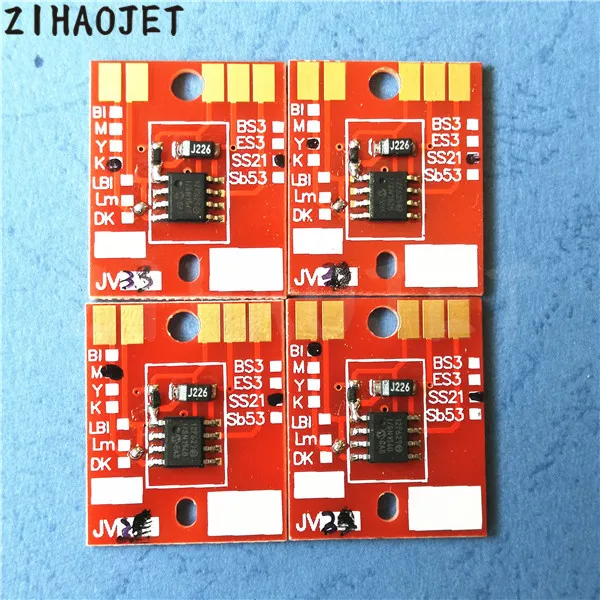 Wide format plotter Mimaki JV33 JV5 CJV30 TS3 permanent chip Ink cartridge magenta SS21 M color 1pc retail | Компьютеры и офис