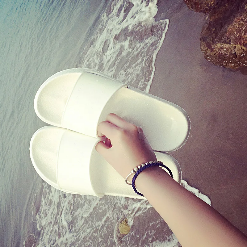 Летние Нескользящие шлепанцы для душа и ванной|shower slippers|couple slipperssummer slippers |