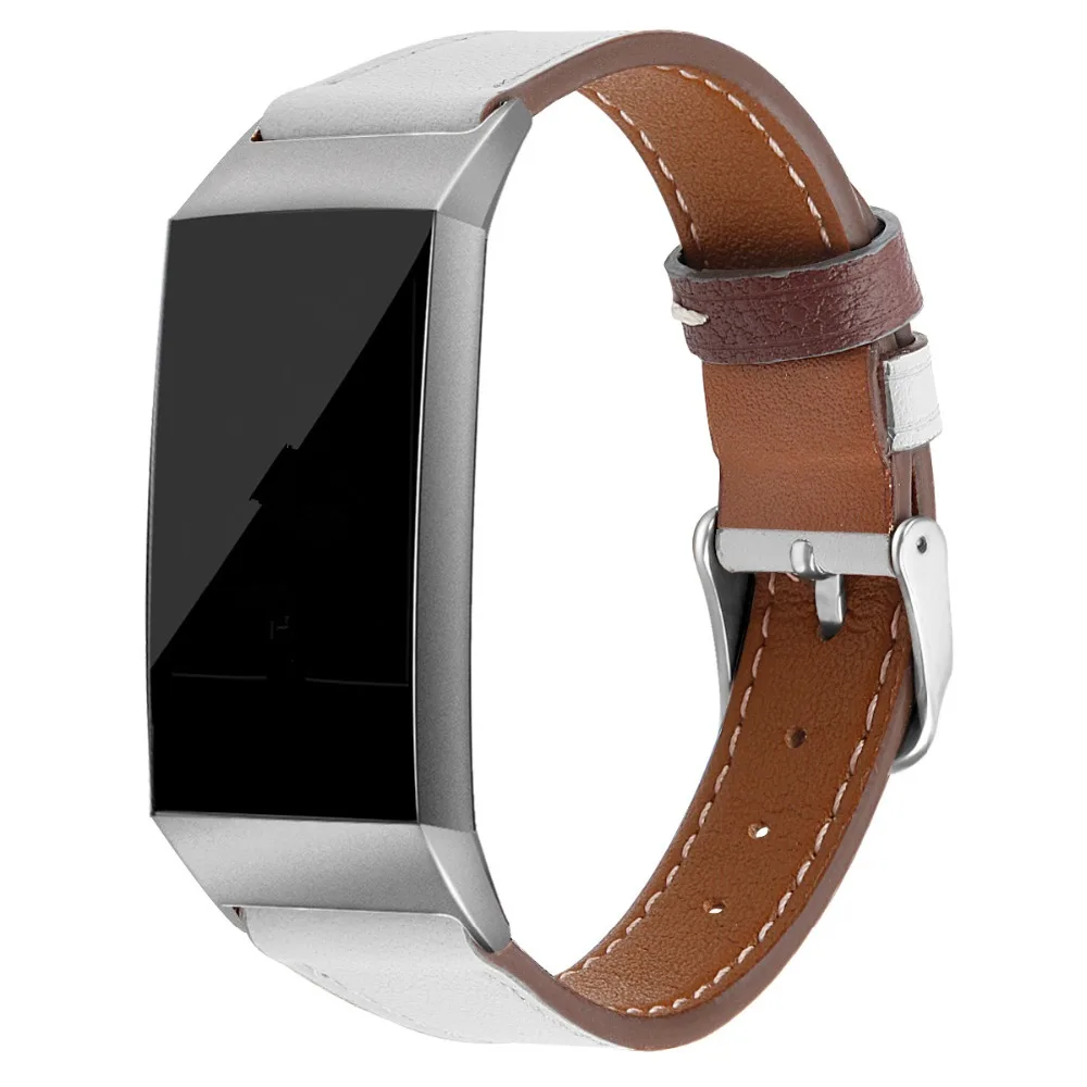 COMLYO, кожаный ремешок для наручных часов, ремешок для Fitbit Charge 3, сменный Браслет, Смарт-часы, ремешок для Fitbit Charge3, браслет