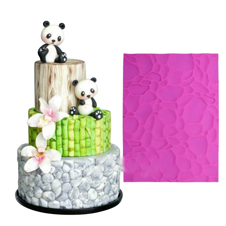 

Silicone Fondant Mold Sugar Cake Silicone Mold Candy Mold Stone Mechanism Cake Mould Natural CIQ,EEC,CE / EU PRZY Eco-friendly
