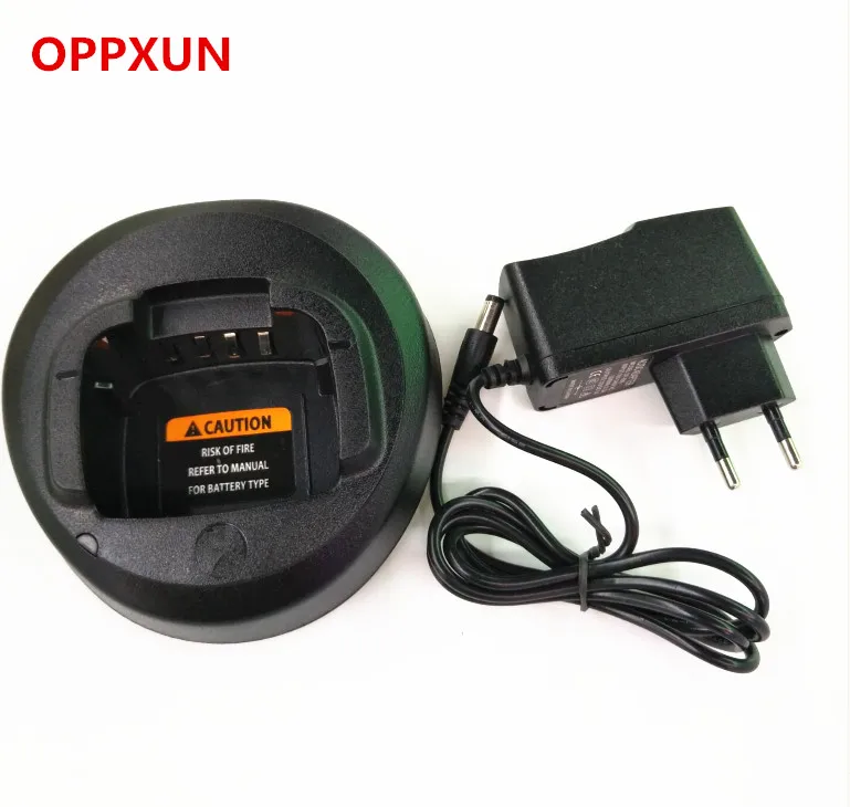 XQF Ni-MH Батарея Зарядное устройство для Motorola cp185 ep350 cp476 cp477 cp1300 cp1600 CP1660 P140 Двухканальные рации - Цвет: Черный