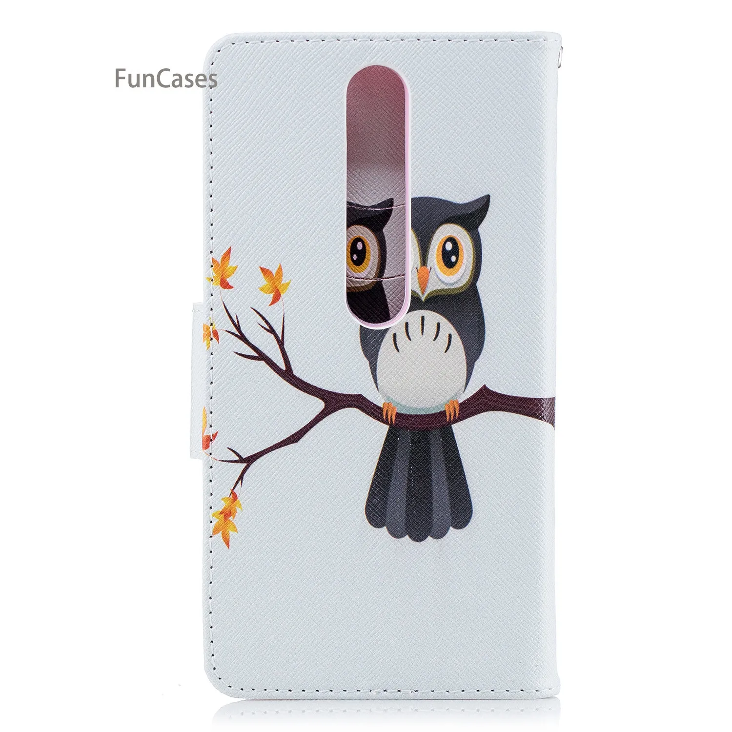 Гигантская панда флип чехол для телефона СПС Etui Nokia 6 2018 кронштейн Hoesje Единорог