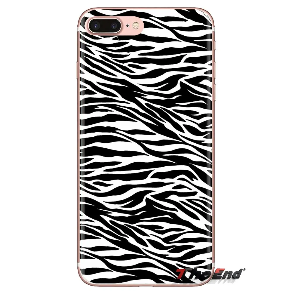 For Huawei G7 G8 P7 P8 P9 P10 P20 P30 Lite Mini Pro P Smart Plus 2017 2018 2019 Zebra Print Soft Transparent Shell Covers |