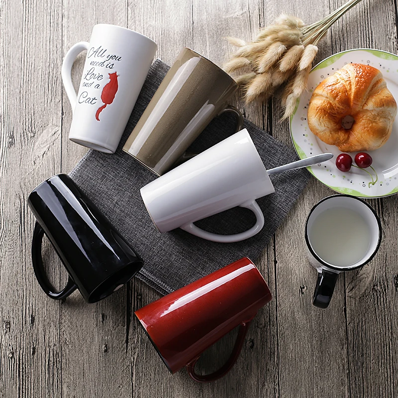 Керамическая большая емкость дома или офиса с ретро творческая личность