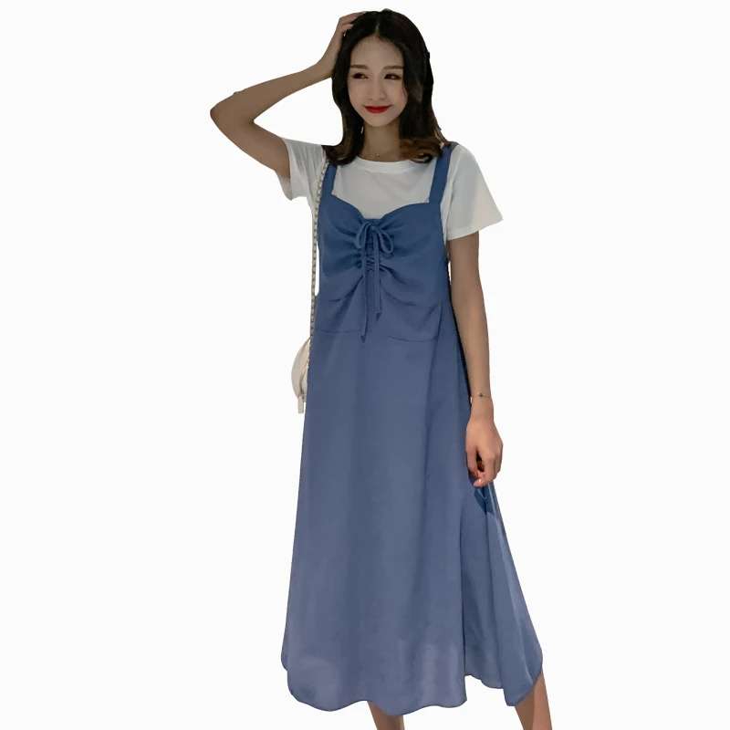 2019 Новое поступление летнее платье для беременных женское элегантное с коротким