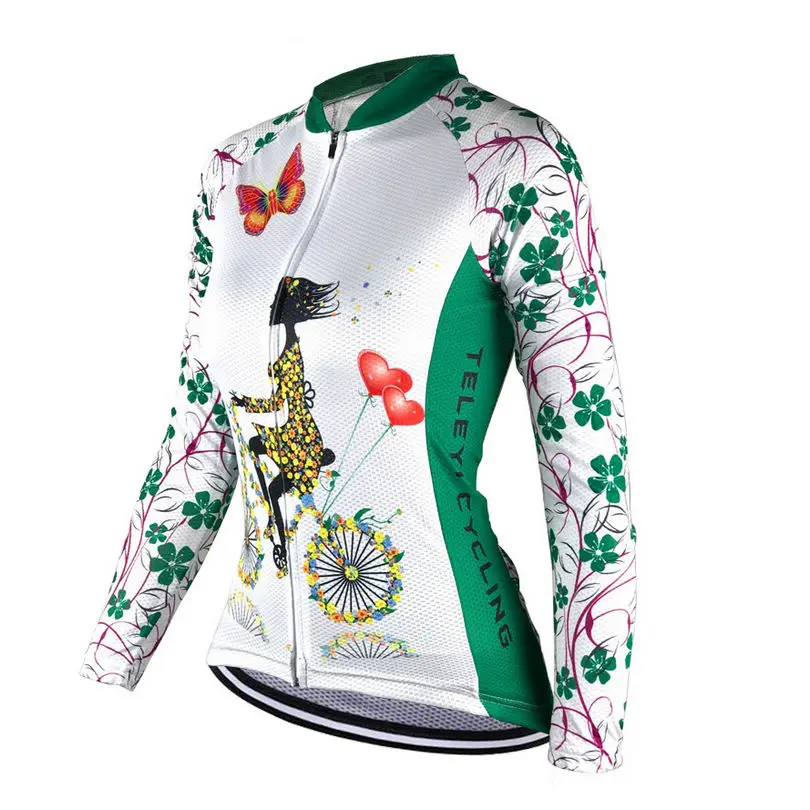 Женская велосипедная майка с длинным рукавом, Женский Топ MTB, профессиональная команда, Ropa Ciclismo, Майо, рубашки для верховой езды, дышащая розовая блузка