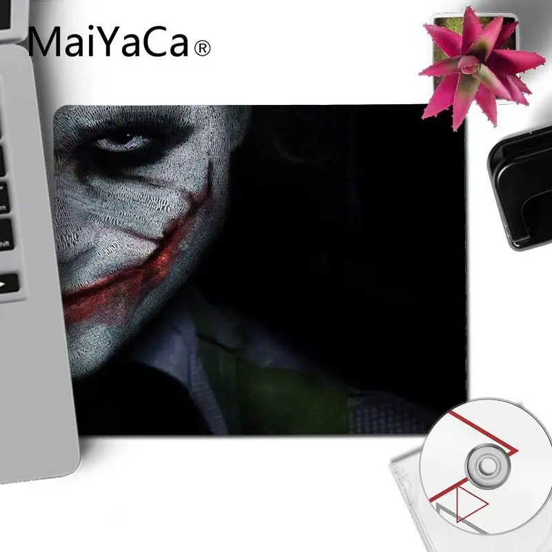 MaiYaCa дизайн Джокер Темный рыцарь фильмы DIY Дизайн Шаблон коврик для игровой мыши ноутбук игровой шкафчик мыши коврик для мыши