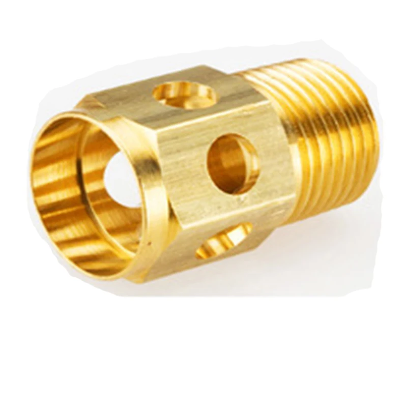 Медицинское использование cnc токарные латунные детали/cnc фрезерные