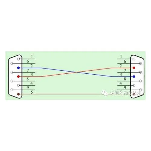 Высококачественный Мини нуль модем DB9 переходник с женской и мужской вилками