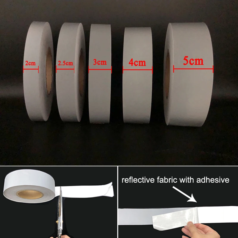 

Safety Reflective Easy To Tear Stickers Bicycle Stickers Night Running Reflective Stickers Security Warning Stickers