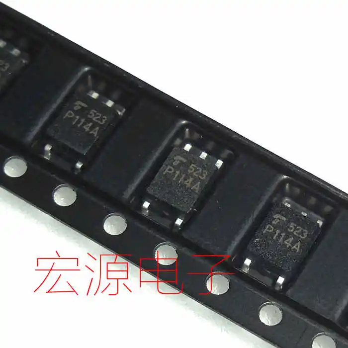 Enviar livre 5 шт. TLP114A P114A SMD SOP новый оригинальный локальный Optoacoplador Isolador|Реле| |