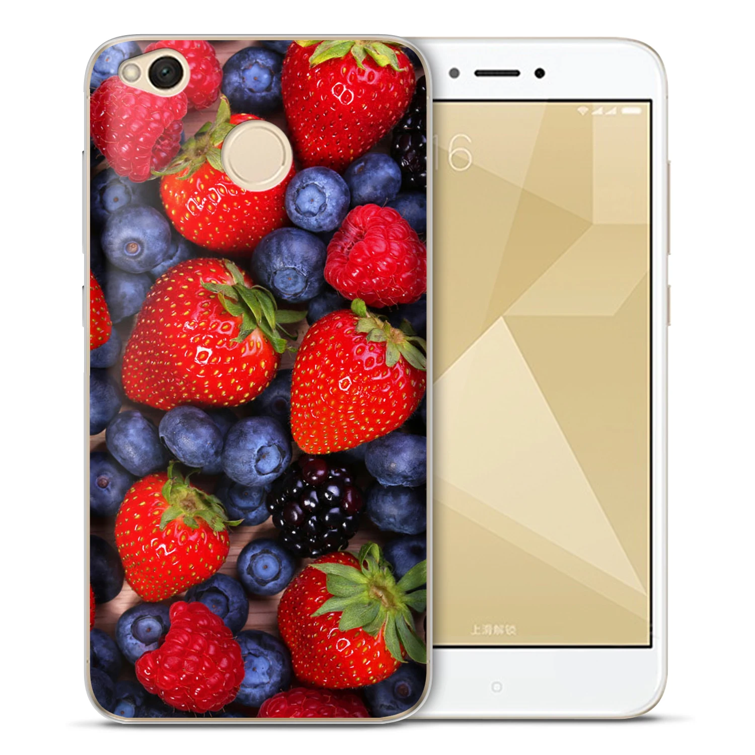 Summer fruits Case For Xiaomi Redmi 5 Plus 4X 4A 5A 3S NOTE Pro Mi6 Mi 6 8 SEA1 Mi5X Soft TPU Silicone Phone Back Cover |