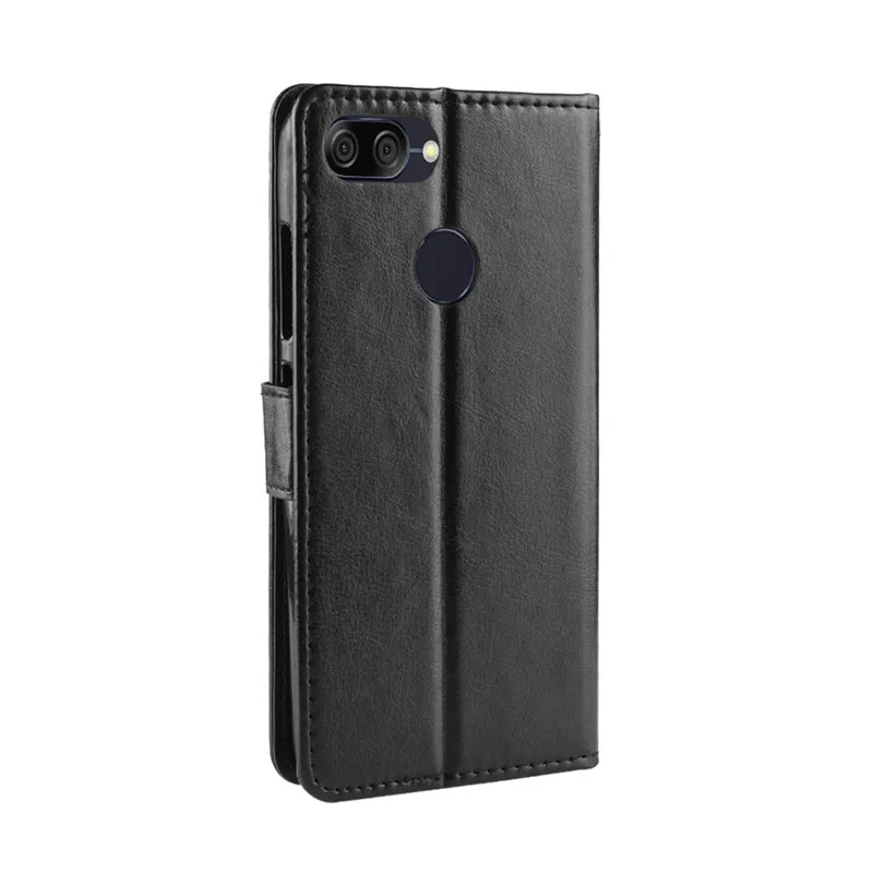 Чехол из искусственной кожи Asus Zenfone Max Plus M1 ZB570TL для телефона ZB ZB570 570 570TL TL X018DC X018D с крышкой на защёлке.