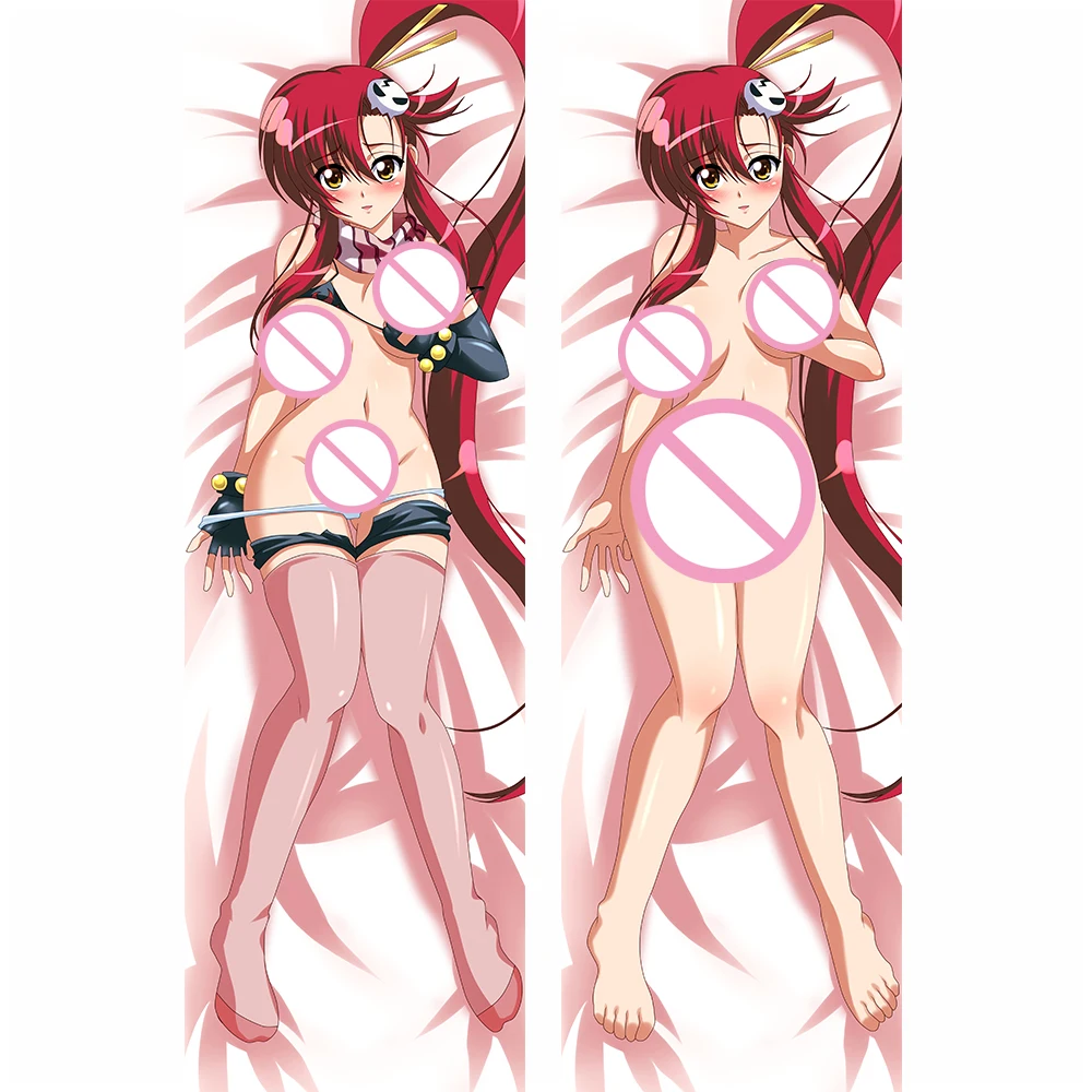September update Anime Tengen Toppa Gurren Lagann yoko & Nia Teppelin Dakimakura Чехол для подушки тела чехол