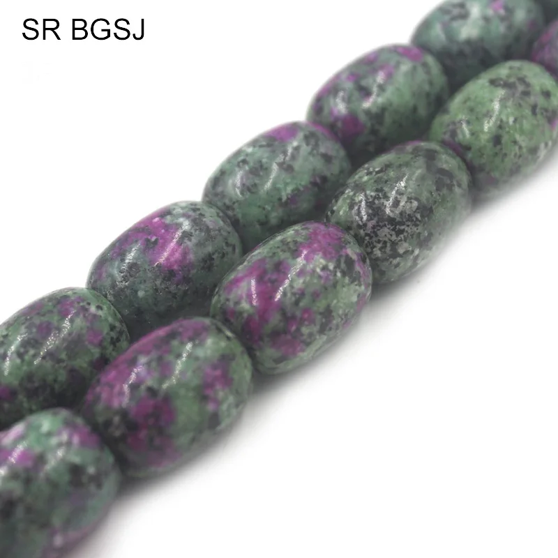 Бесплатная доставка 10x14 мм 12x16 15x20 натуральный камень колонна зеленый Zoisite