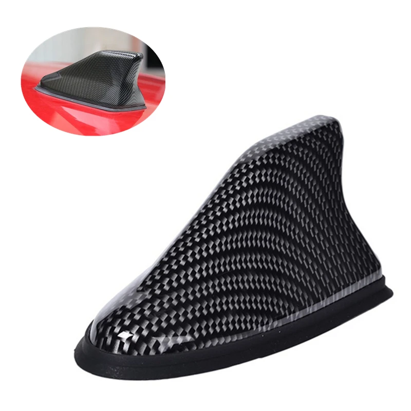 

For Seat Altea Waterproof shark fin antenna Carbon Fiber special auto car radio aerials Stronger signal Piano paint