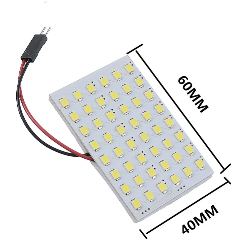 12 36 48 светодиодная панель супер белая автомобильная лампа для чтения карты 3528 SMD