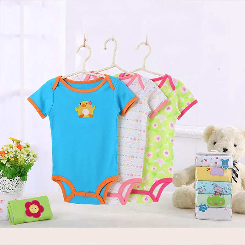 Комплект одежды для новорожденных 3 шт./лот новинка летнее хлопковое боди с