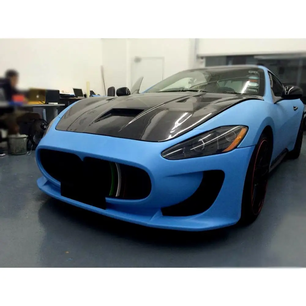 Крышка капота двигателя из углеродного волокна для Maserati GranTurismo Convertible Coupe 2Door 2006