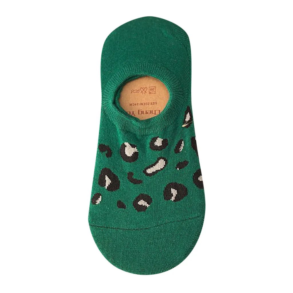 Носки женские мягкие хлопковые с леопардовым принтом|Носки| |