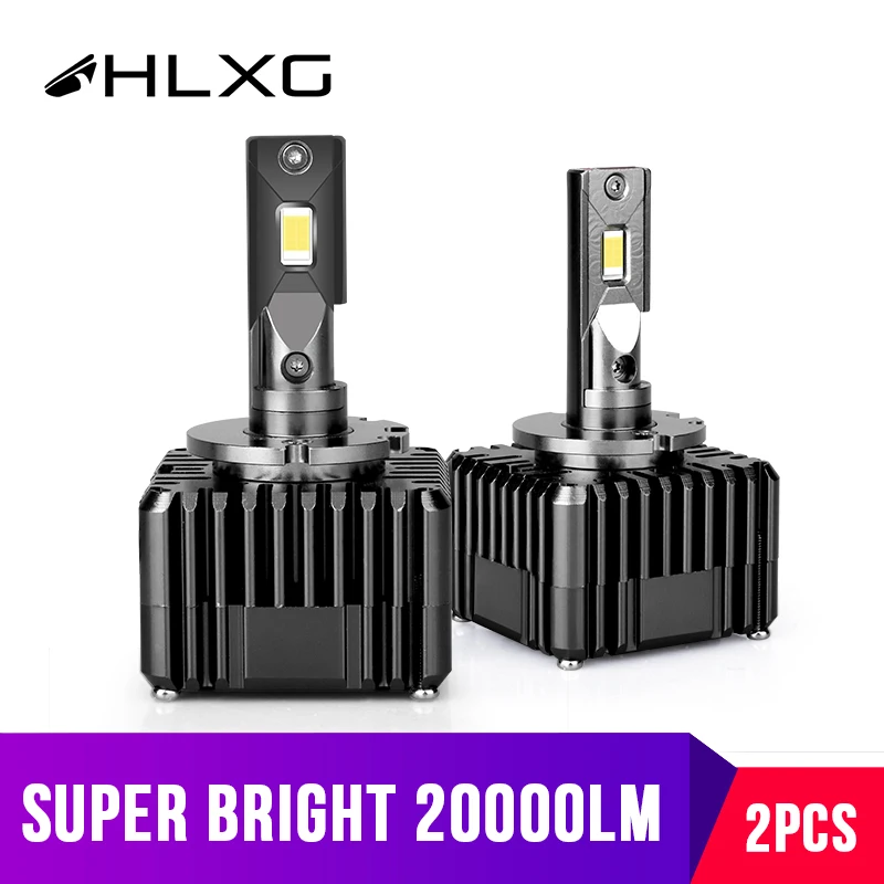 20000LM D1S LED D3S автомобильный комплект для преобразования фар CSP чипы 6000K 12V источник