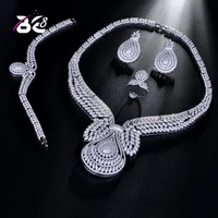 be 8 hotsale african 4pcs bridal jewelry sets new fashion dubai jewelry set for women wedding party accessories design s188