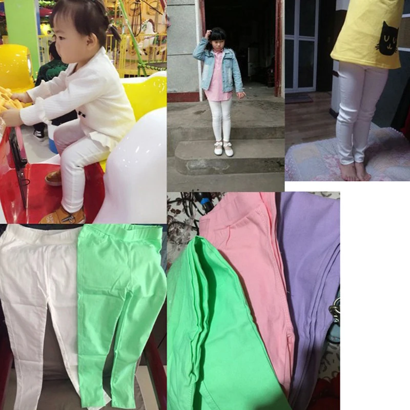 Брюки для маленьких девочек повседневные спортивные летние хлопковые