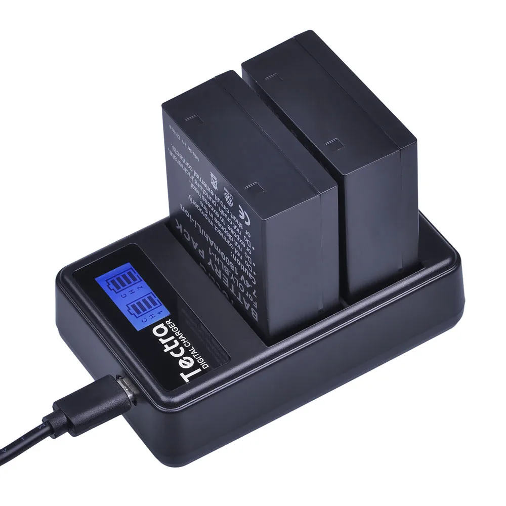 1 шт. высокое качество BLH BLH1 LCD USB двойная камера зарядное устройство для цифровых