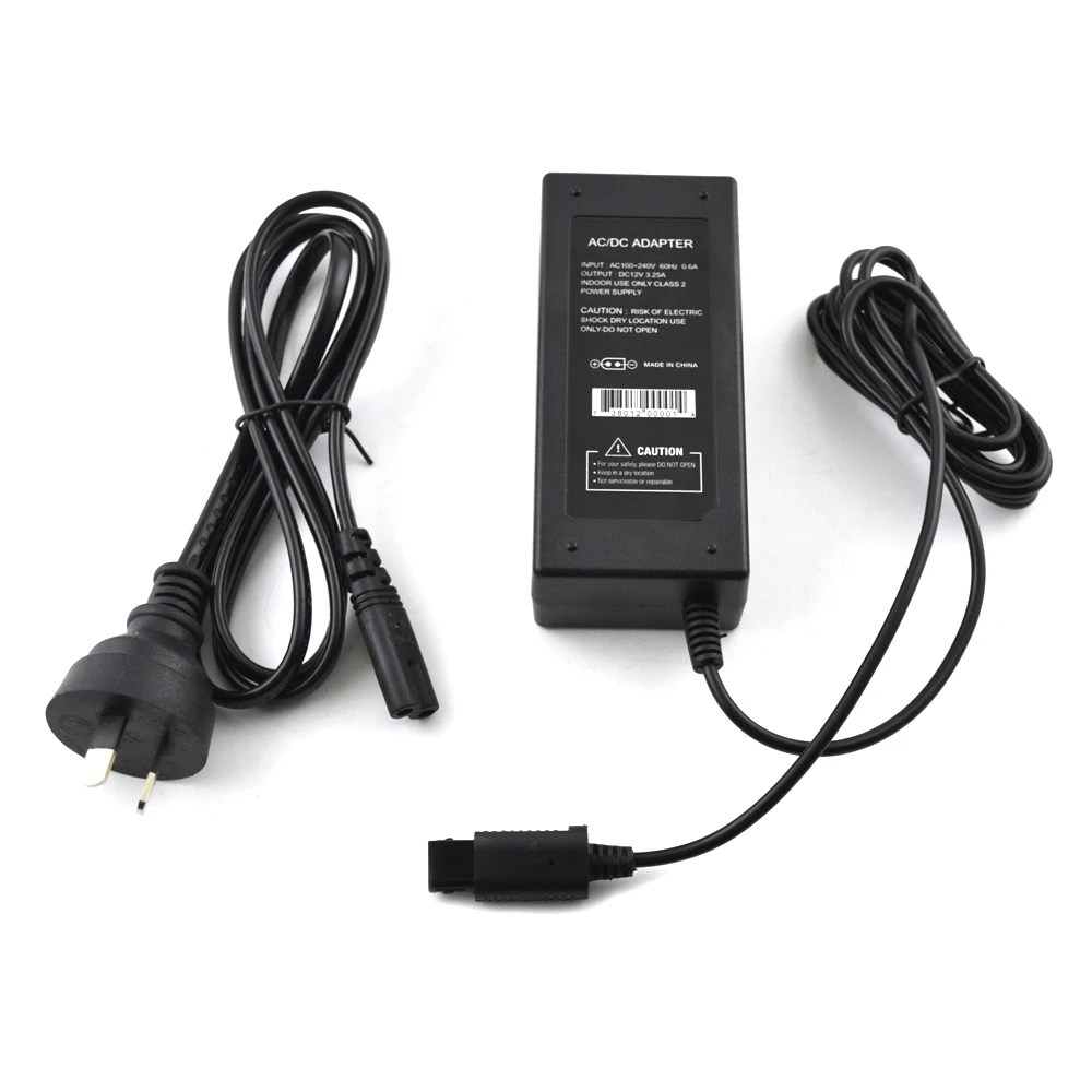 US EU UK AU Plug AC adapter supply for G amecube N GC console with power cable|supply |