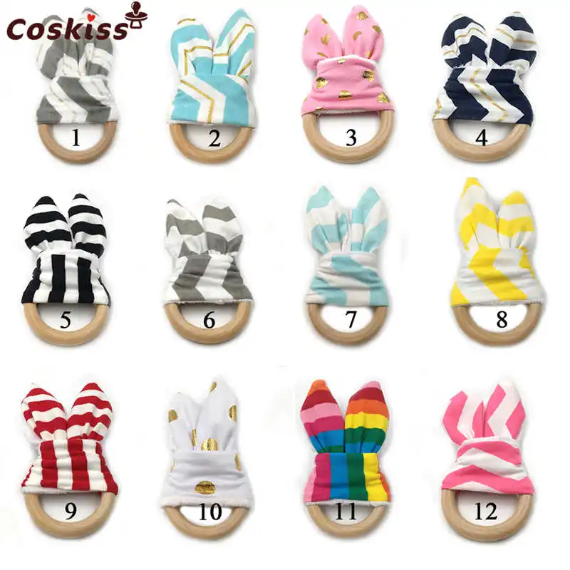 2 шт. деревянное кольцо прорезыватель для зубов 68 мм|Детские прорезыватели| |