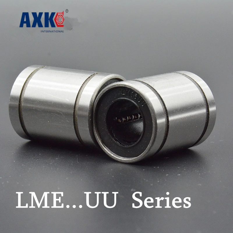 

Линейные подшипники Axk Europe, 10 шт./лот Lme5uu Lme8uu Lme10uu Lme12uu Lme16uu Lme20uu Lme25uu Lme30uu, Шариковые втулки скользящего вала