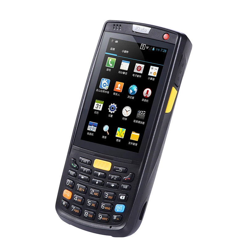 Беспроводной ручной сборщик данных 3 5 дюйма 4G Android POS 1D с bluetooth Wi Fi GPS|data collector|wireless