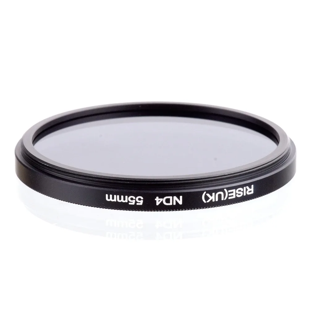 Фильтр нейтральной плотности ND4 RISE(UK) 55 мм для всех объективов камер | Электроника