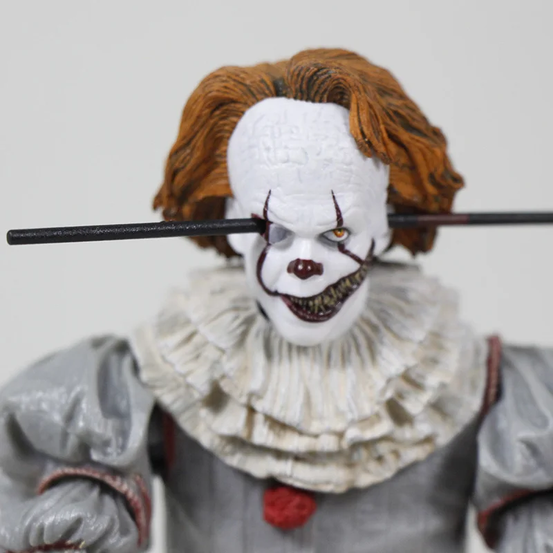 18 см NECA Stephen King's It пеннивайз Джокер клоун ПВХ экшн Фигурки игрушки куклы игрушка