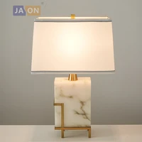 led e27 postmodern iron fabric marble gold white led lamp led light table lamp desk lamp led dest lamp for bedroom foyer