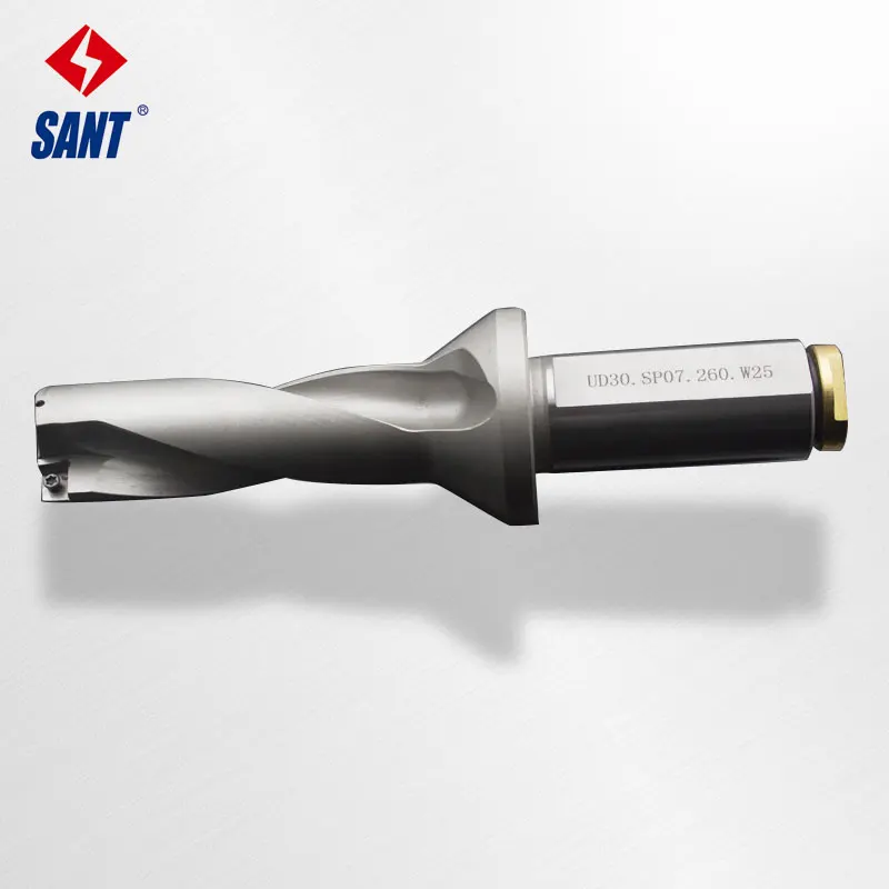 

Двойные внутренние Охлаждающие отверстия завитка 3 л/д 26 мм U drill UD30.SP07.260.W25/ZTD03 со вставками ZCC SPGT