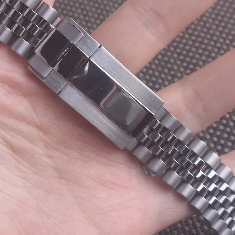 Мужской браслет из нержавеющей стали для часов ROLEX DATE JUST 20 мм X 16 мм|Ремешки часов| |