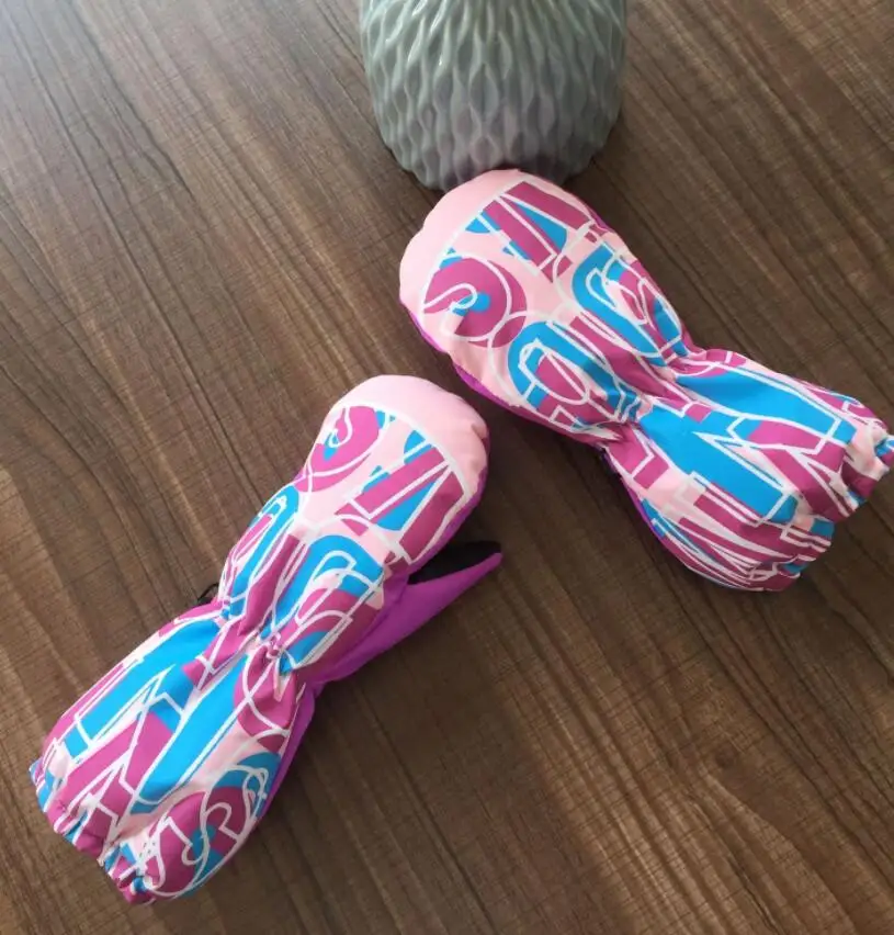 

Перчатки детские, зимние, теплые, ветрозащитные, для катания на лыжах и сноуборде, водонепроницаемые рукавицы, От 2 до 5 лет