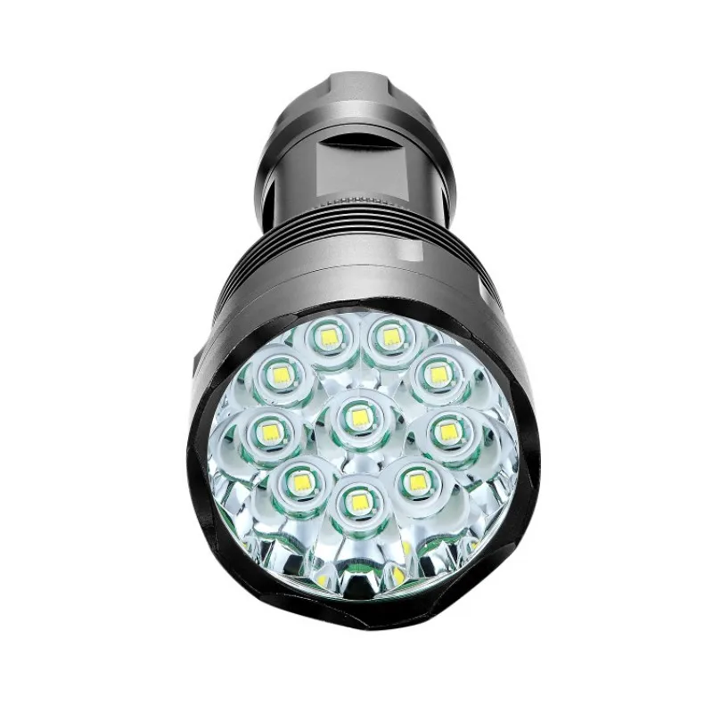 Tinhofire T10 10xcree XM-L T6 20000 люмен 5 Режим светодиодный фонарик факел свет лампа для кемпинга охота