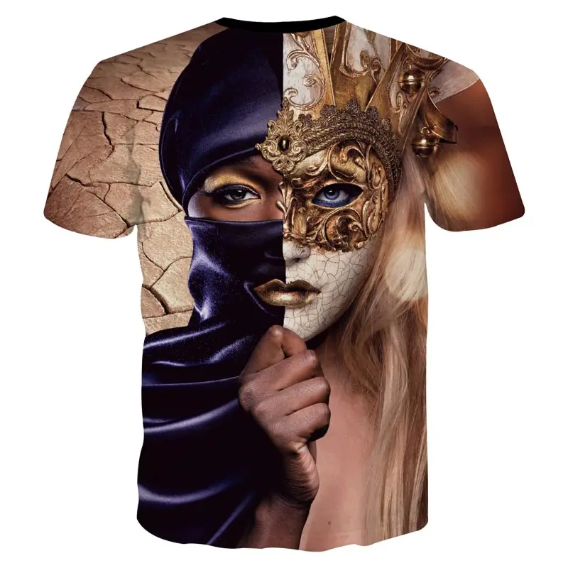 Классическая модная мужская 3D футболка с забавным принтом сексуальная красивая