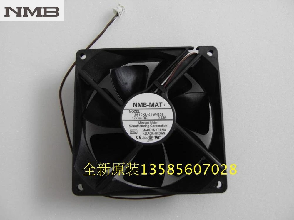 Оригинальные воздуходувки NMB 3610KL-04W-B59-E52 9225 12В 3 провода