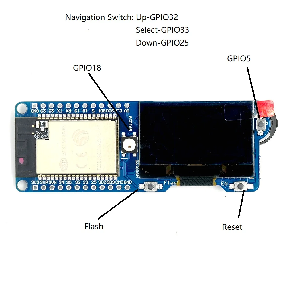 D duino 32 SD pcb антенна версия Wi Fi пакет монитор предварительно мелькнула ESP32 O