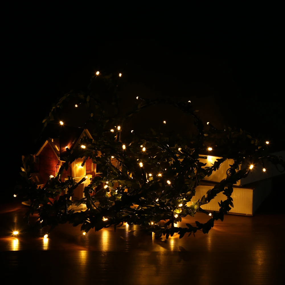 10 м ротанговый светильник светодиодный на солнечных батареях Сказочный s для