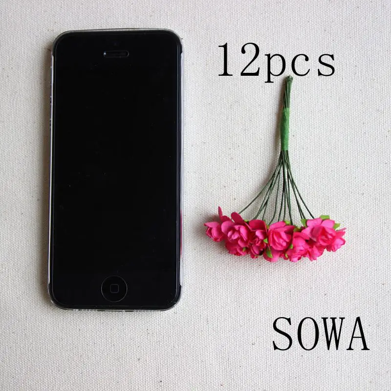 1 2 см многоцветный букет цветов из тутовой бумаги/Скрапбукинг искусственные розы