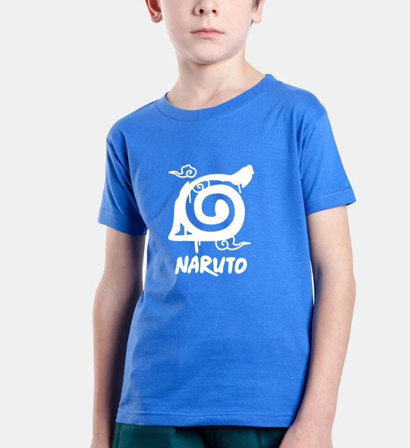 2018 Новая мода Детские футболки брендовая одежда в стиле аниме деревянные листья