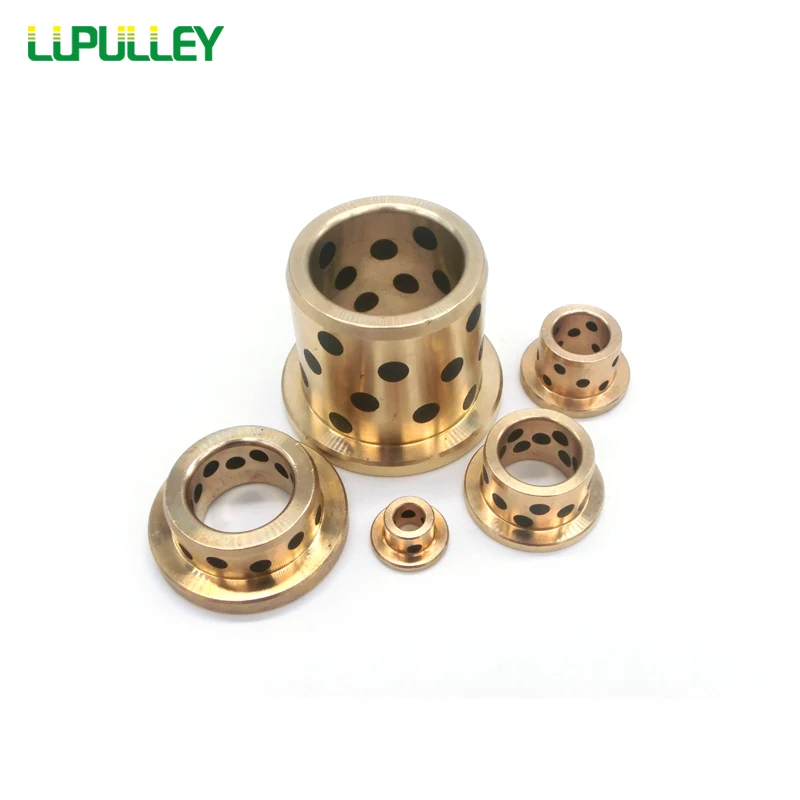 Фланцевая графитовая медная втулка LUPULLEY внутренний диаметр. 6/8/10/12/14 мм 10x6x 8/10/15