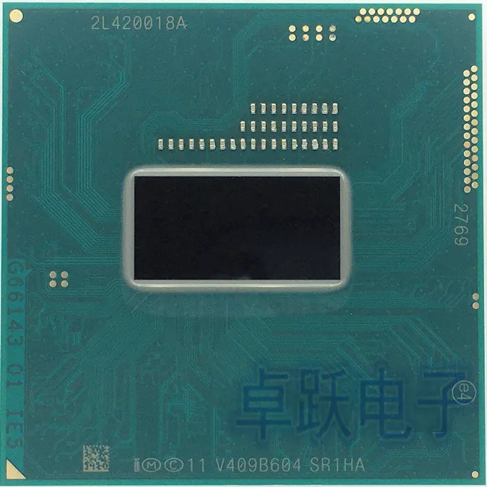 Оригинальный процессор intel Core SR1HA 2 5G 3M Cache I5 4200M до 3 1G PGA946 для HM87 бесплатная